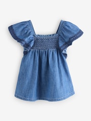Gap Smocked Denim Dress (0-24mths) - Bild 1 von 4