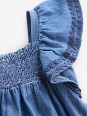 Gap Smocked Denim Dress (0-24mths) - Bild 3 von 4