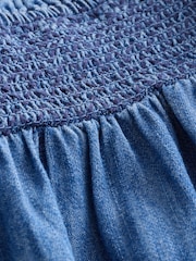 Gap Smocked Denim Dress (0-24mths) - Bild 4 von 4