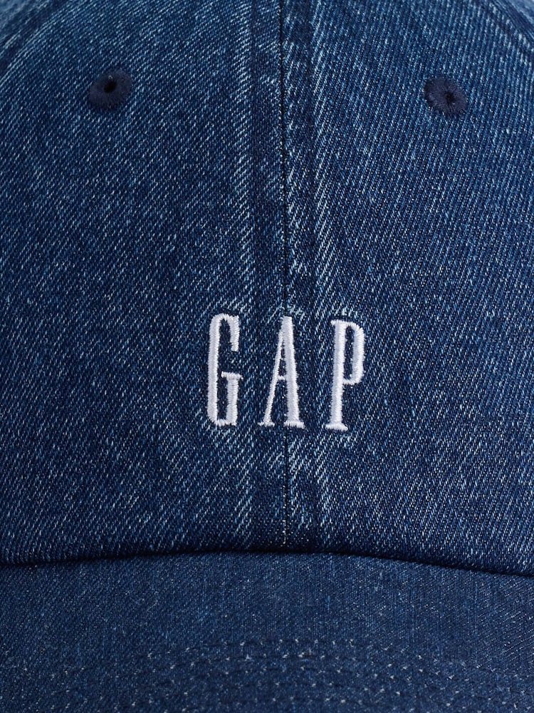 Gap Mid Wash Logo Baseball Hat - Image 2 of 2 Gap Mid Wash Logo Baseball Hat - Image 2 of 2