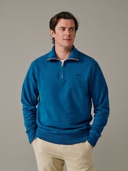 Aubin Harris Zip Neck Jumper - 3şəkildən 1 şəkil