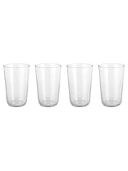Nkuku Set of 4 Clear Pani Highball Glasses - Image 3 of 3