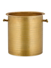 Nkuku Antique Brass Nalgora Wine Cooler - Image 2 of 2