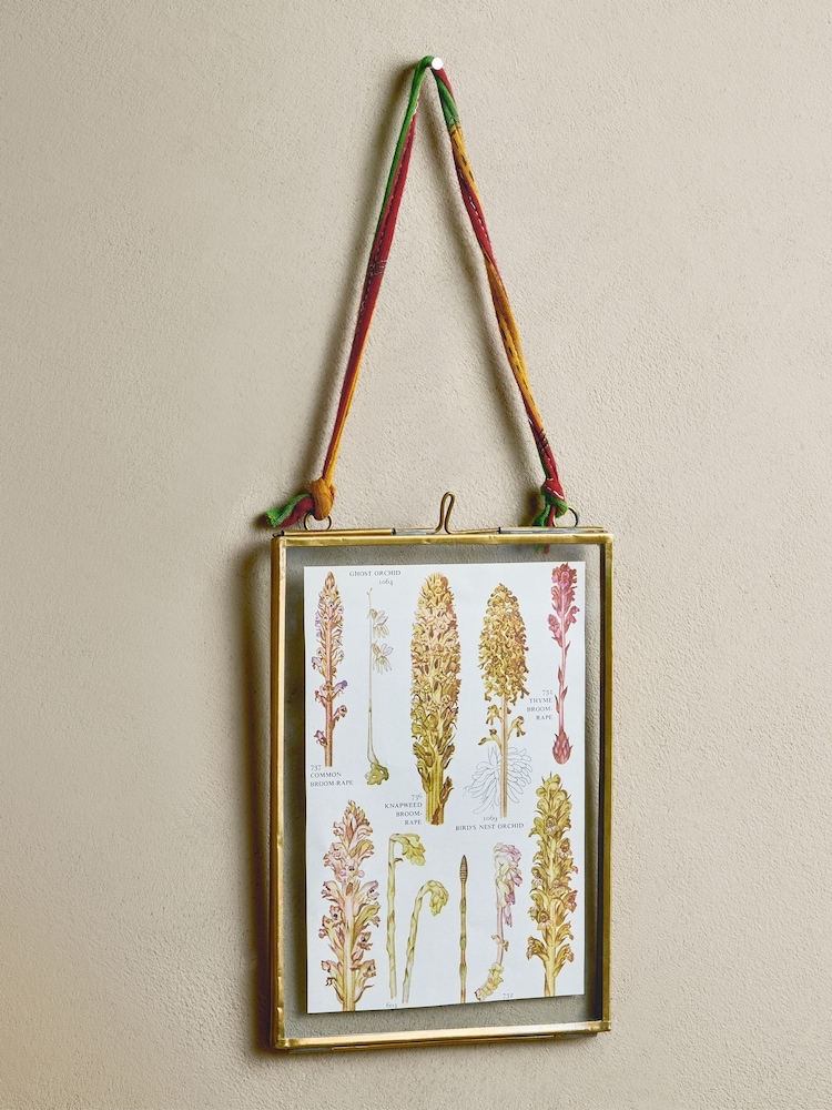 Nkuku Antique Brass Kiko Portrait 5x7" Photo Frame - Image 2 of 4