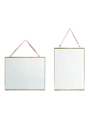 Nkuku Antique Brass Kiko Portrait 5x7" Photo Frame - Image 4 of 4