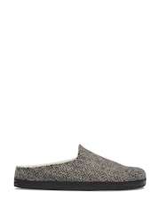 Fiskbensgrå - Birkenstock Amsterdam fodrade tofflor - Bild 1 av 3