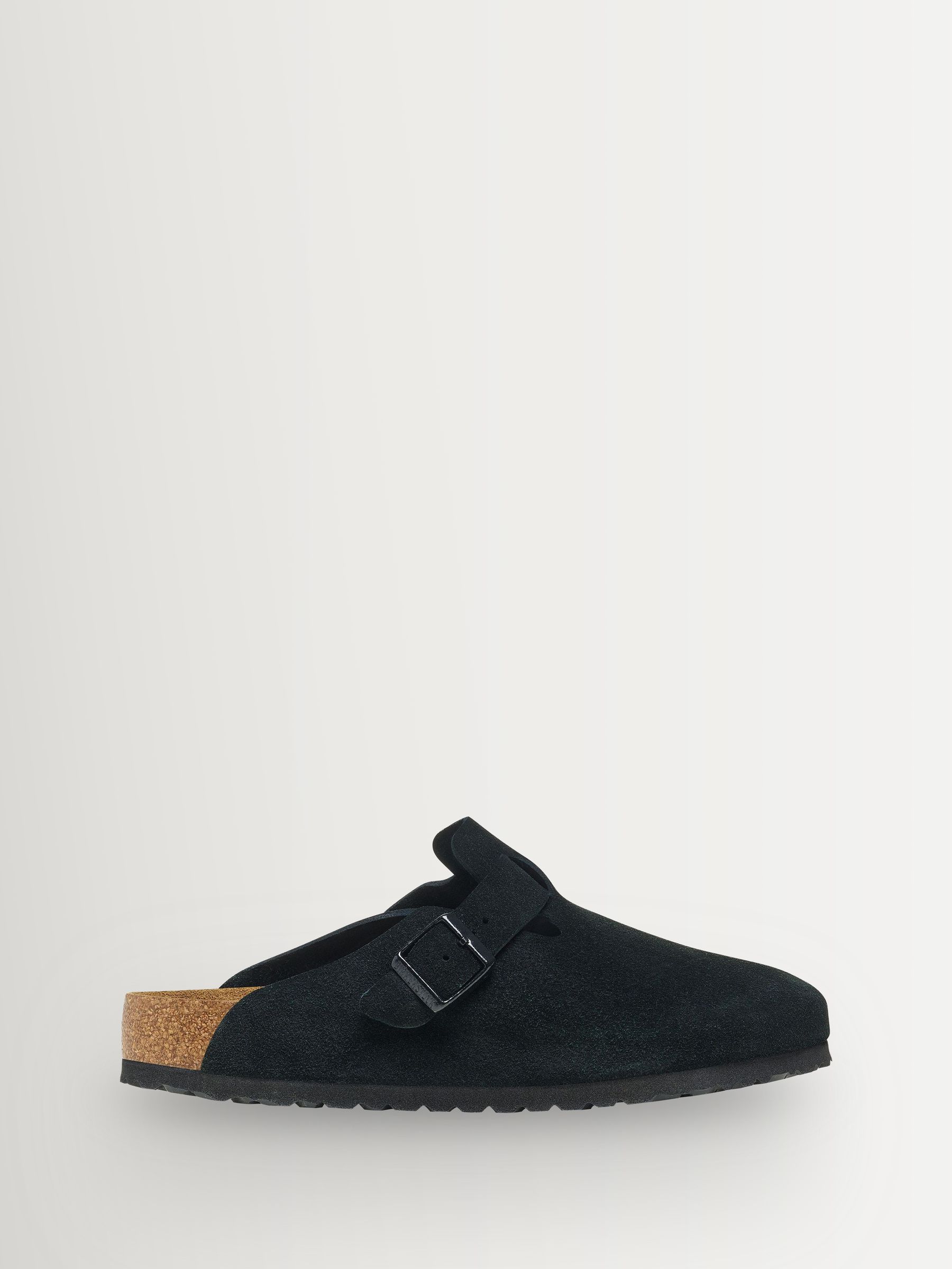 Comprar Preto - Birkenstock Boston Suede Soft Footbed Clogs from