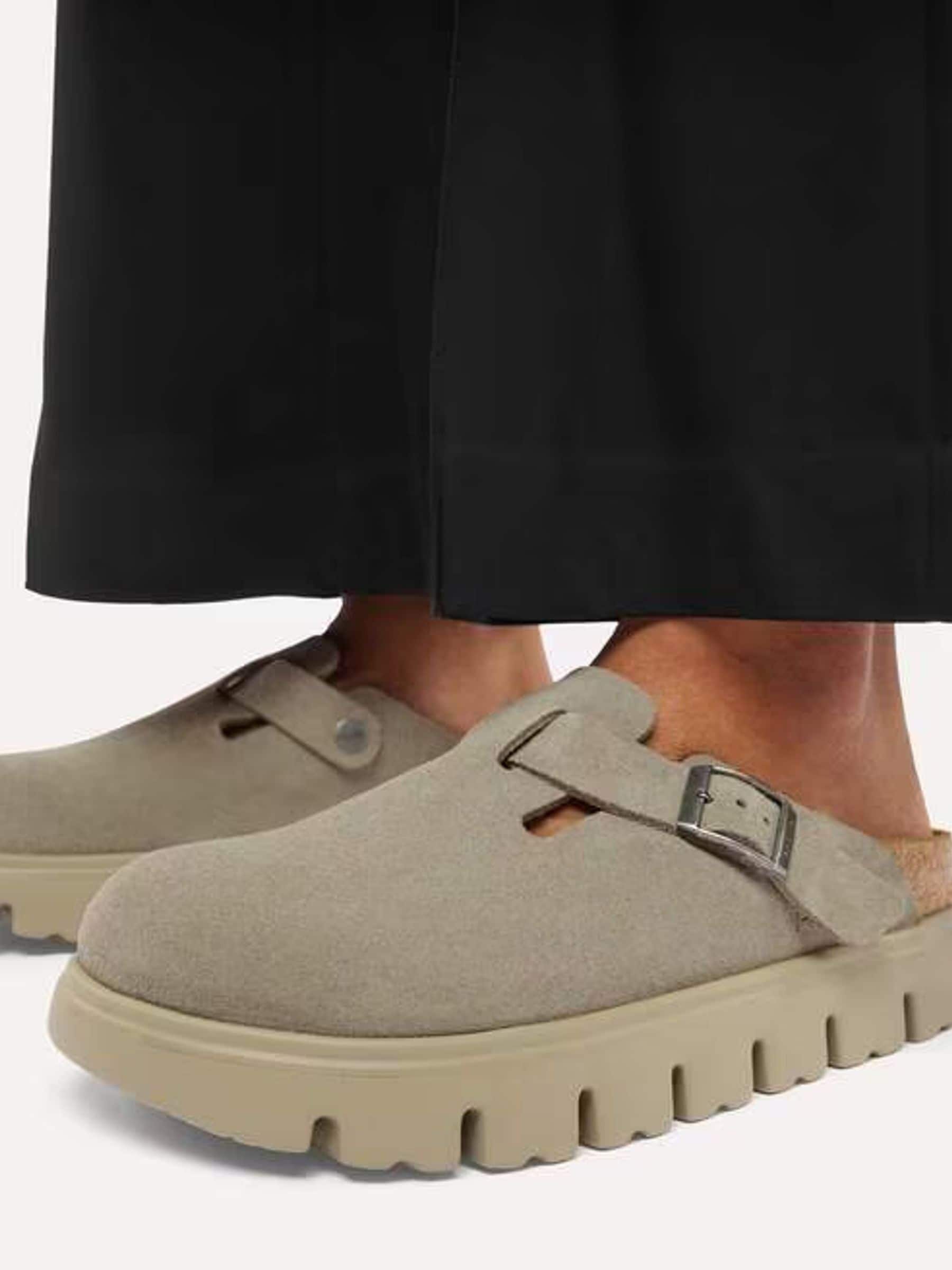 Next：日本 Birkenstock Boston チャンキー スエード クロッグサンダル
