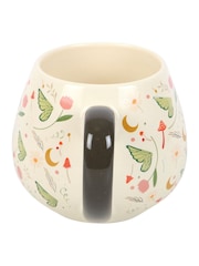 Something Different Cream Fairy Folklore Print Rounded Mug - Image 3 of 4