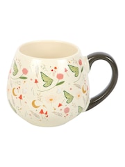 Something Different Cream Fairy Folklore Print Rounded Mug - Image 4 of 4