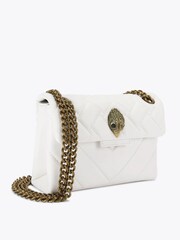 Kurt Geiger London White Leather Mini Kensington Bag - Image 3 of 5