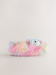 Rainbow Monster Character Mule Slippers - Image 2 of 5