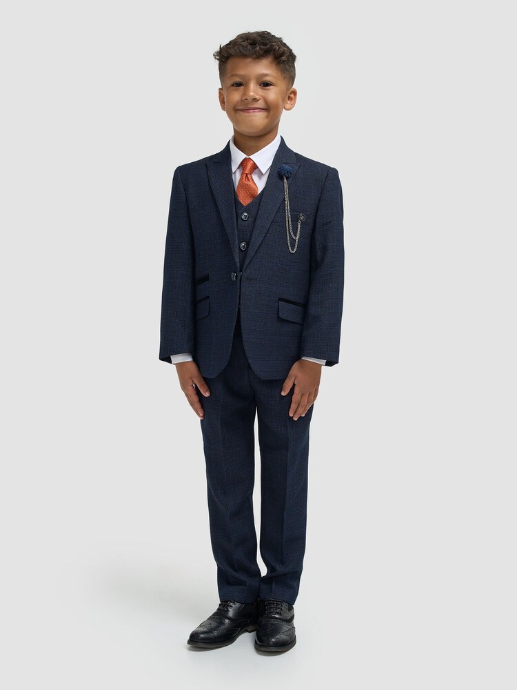 Azul marino - House Of Cavani Caridi Suit - Imagen 1 de 4
