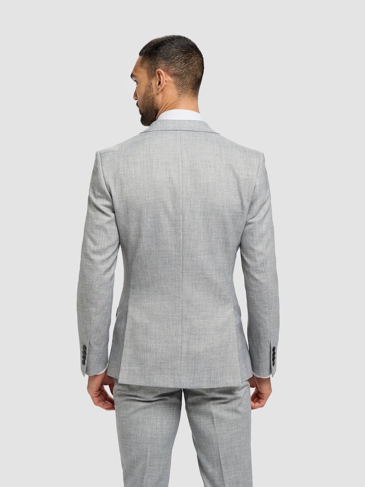 House Of Cavani Grey Malibu Suit Jacket - Image 2 of 2