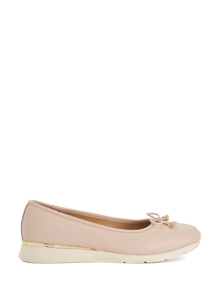 Roz - Dune London Highline Ballet Pumps - Imaginea 1 din 5 Roz - Dune London Highline Ballet Pumps - Imaginea 1 din 5