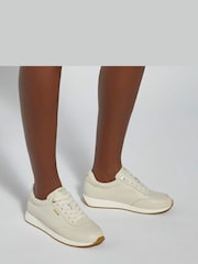 Dune London White Ettah Trainers - Image 1 of 6