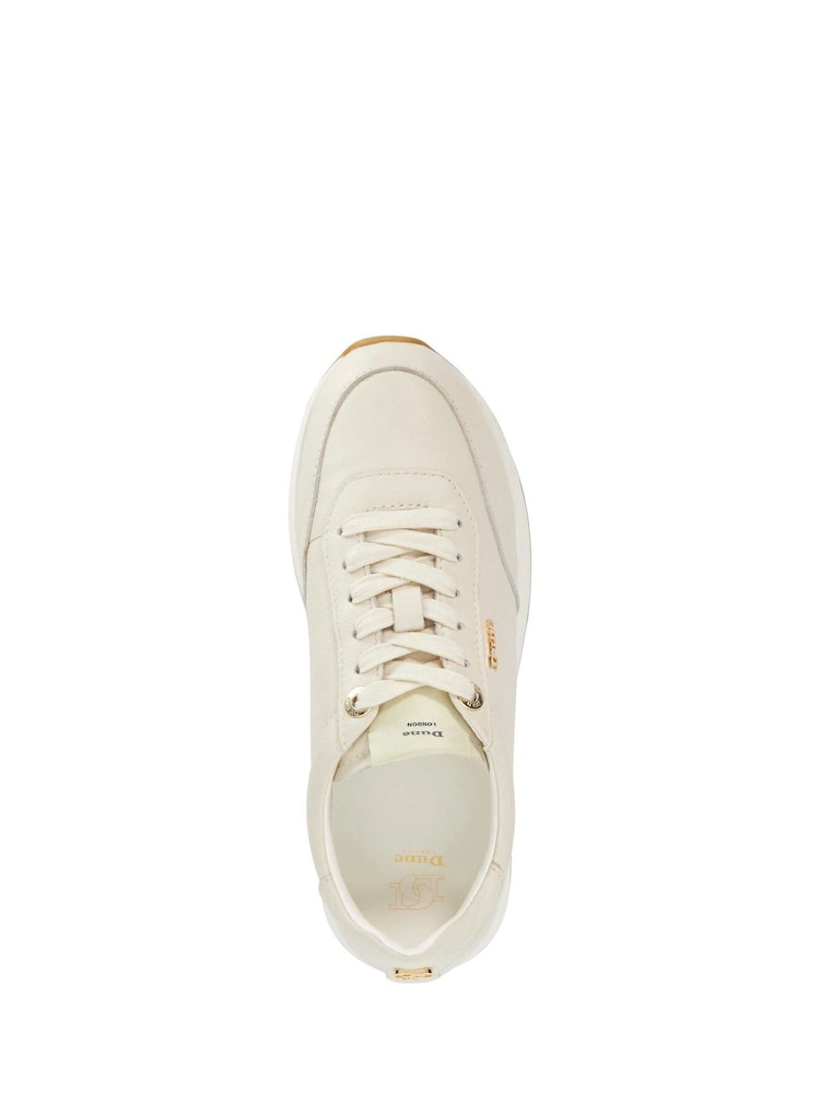 Dune London White Ettah Trainers - Image 2 of 6