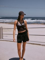 self. Chocolate Brown Nylon Cross-Body Bag - Image 3 of 4