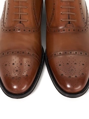 Dune London Brown Soliders Brogues - Image 5 of 5