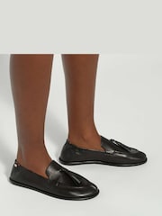 Dune London Black Grounding Loafers - Image 6 of 6