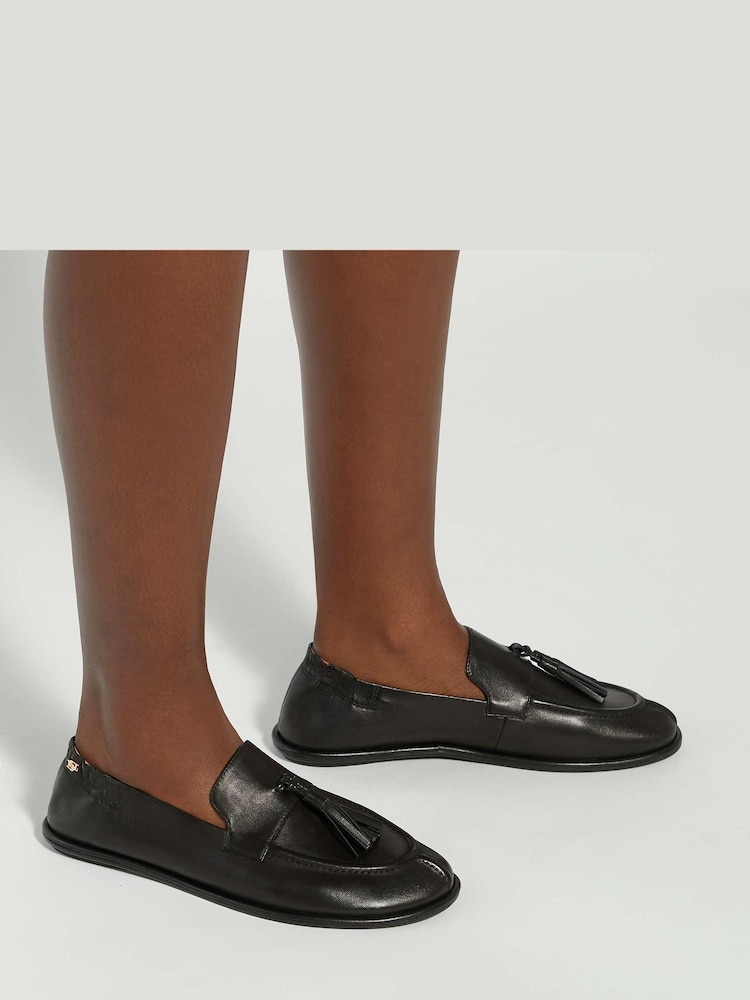 Dune London Black Grounding Loafers - Image 6 of 6