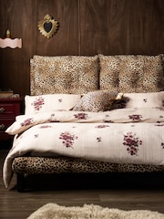 Rockett St George Leopard Love Velvet Lounge Bed - Image 2 of 6