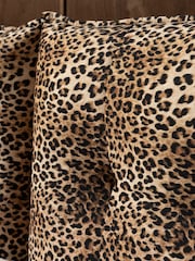 Rockett St George Leopard Love Velvet Lounge Bed - Image 3 of 6