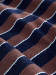 Blue/Brown/Ecru Stripe Short Pyjamas 3 Pack (3-16yrs) - Image 12 of 12