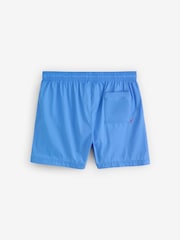 HUGO Sky Blue Haiti Logo Swim Shorts - Image 5 of 5