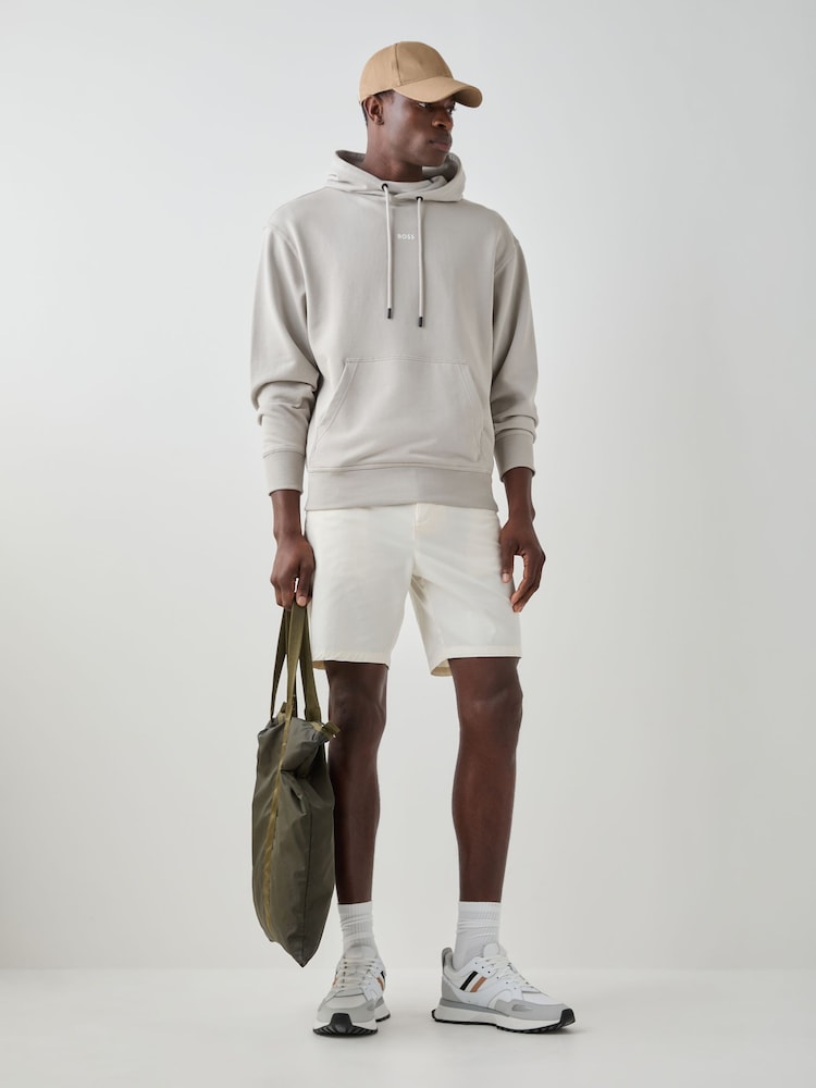 BOSS White Kane Shorts - Image 2 of 4 BOSS White Kane Shorts - Image 2 of 4