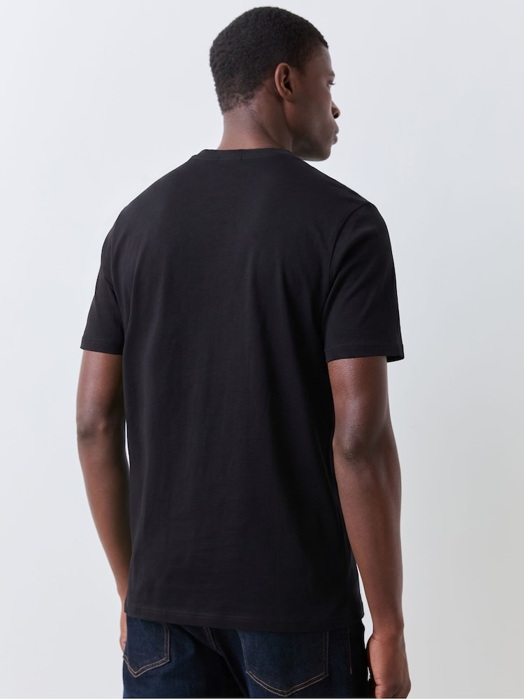 Tierra negra - Camiseta con logotipo único de BOSS - Imagen 2 de 5
