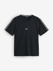 Tierra negra - Camiseta con logotipo único de BOSS - Imagen 4 de 5