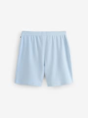 BOSS Blue Waffle Shorts - Image 6 of 6