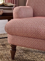 Laura Ashley Mr Jones Rust Red Clipsham Accent Chair - Image 2 of 6