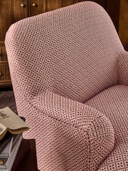 Laura Ashley Mr Jones Rust Red Clipsham Accent Chair - Image 3 of 6