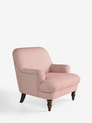 Laura Ashley Mr Jones Rust Red Clipsham Accent Chair - Image 4 of 6
