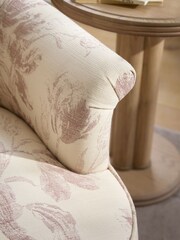 Laura Ashley Gosford Weave Plum Alveston Accent Chair - Image 2 of 3