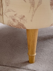 Laura Ashley Gosford Weave Plum Alveston Accent Chair - Image 3 of 3