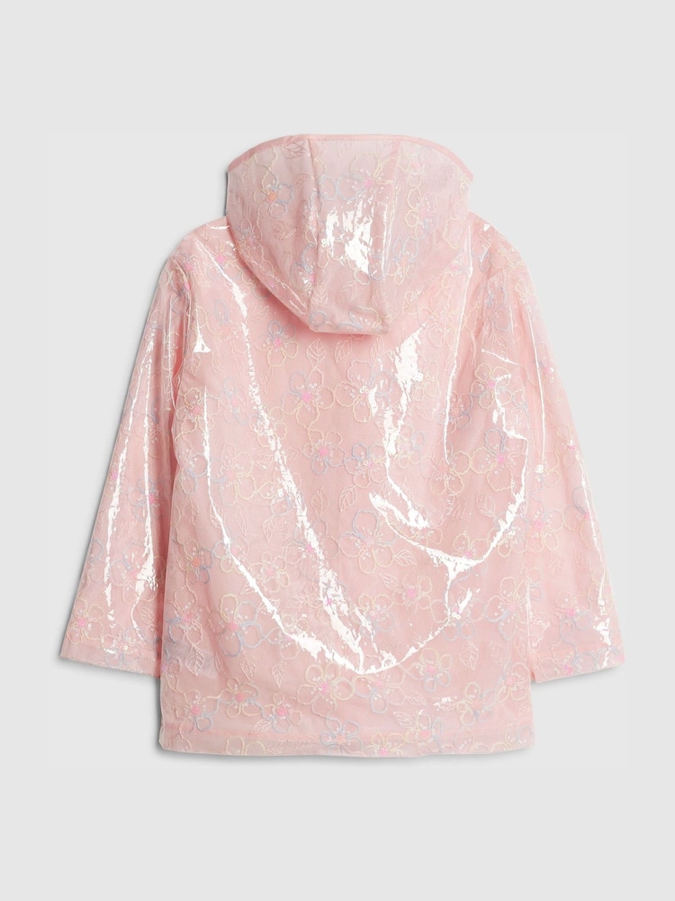 River Island Rainbow Flower Rain Jacket - Image 2 of 4