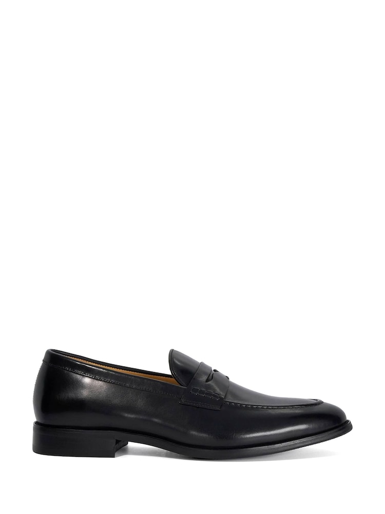 Dune London Black Skylers Loafers - Image 1 of 5
