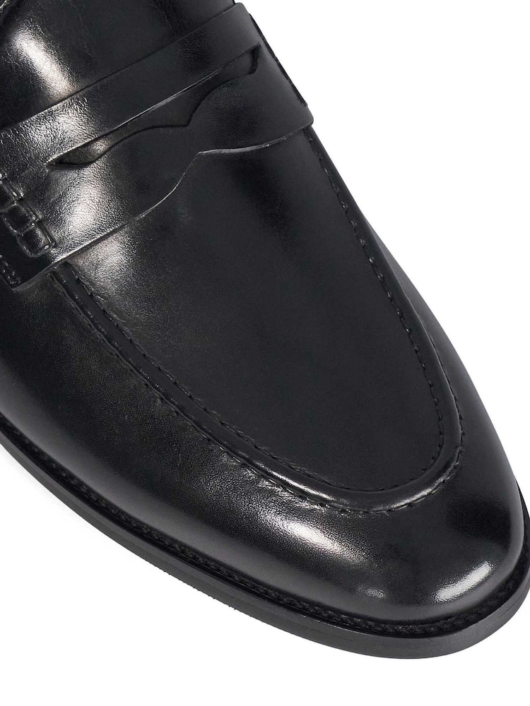 Dune London Black Standard Fit Skylers Wide Fit Loafers - Image 6 of 6
