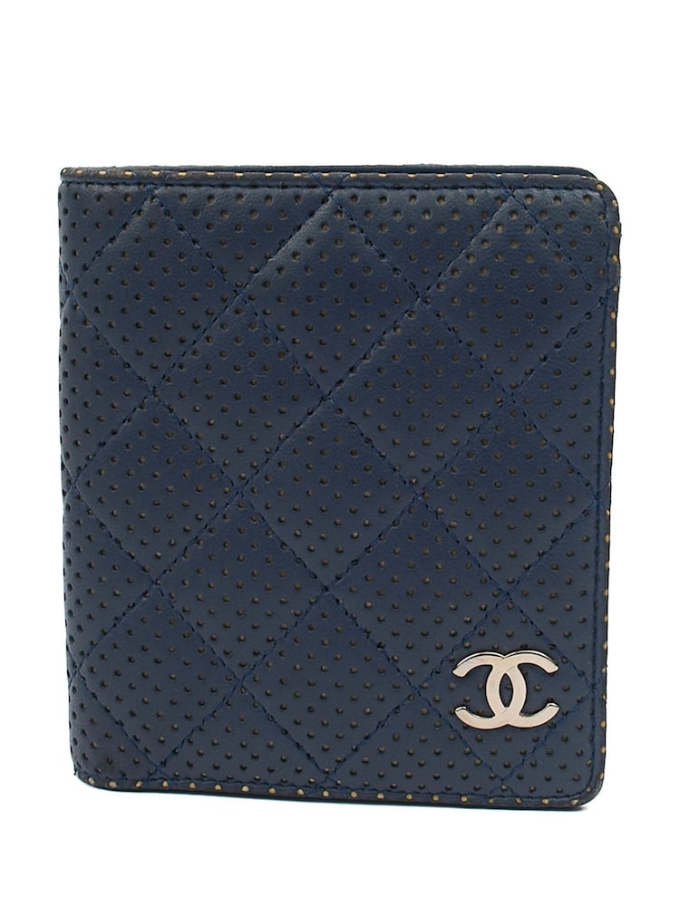 The Handbag Clinic Blue Chanel Small Wallet - Image 1 of 7 The Handbag Clinic Blue Chanel Small Wallet - Image 1 of 7