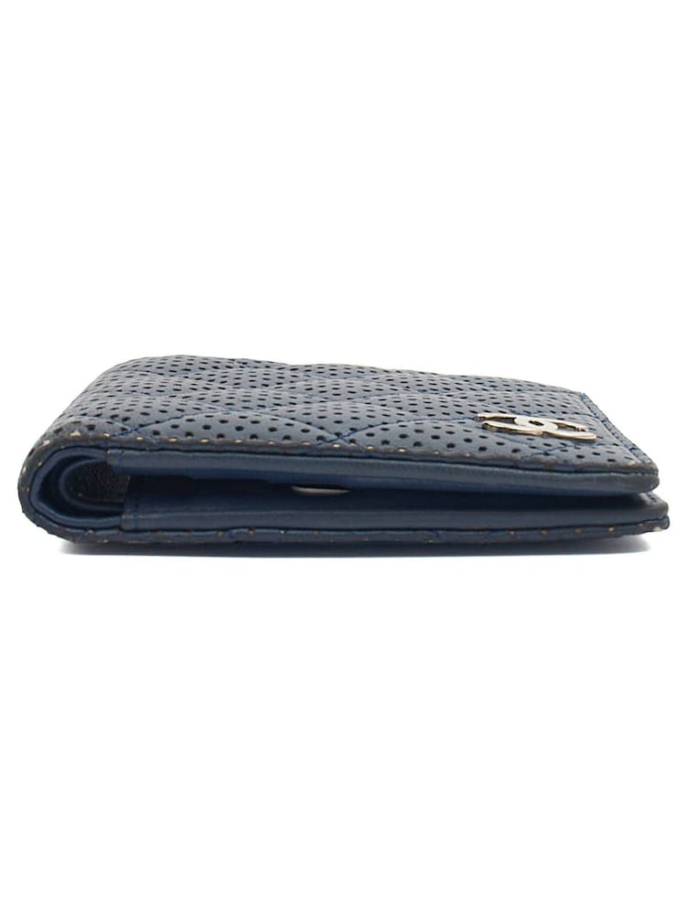 The Handbag Clinic Blue Chanel Small Wallet - Image 2 of 7 The Handbag Clinic Blue Chanel Small Wallet - Image 2 of 7