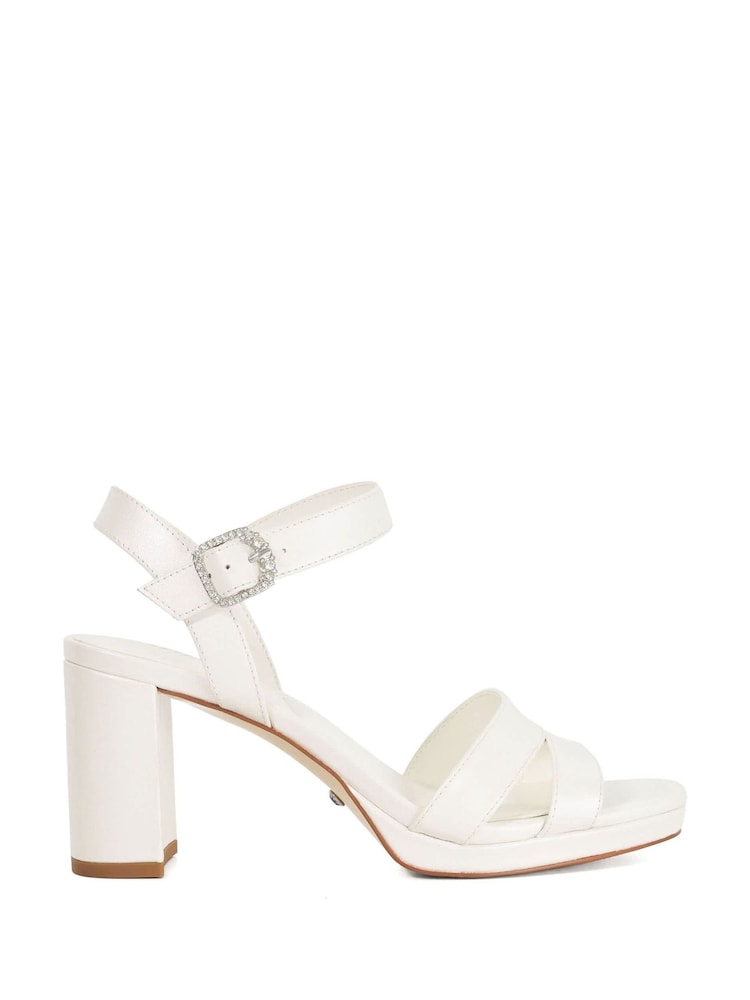 Dune London Natural Madeforlove Smart Sandals - Image 1 of 6 Dune London Natural Madeforlove Smart Sandals - Image 1 of 6