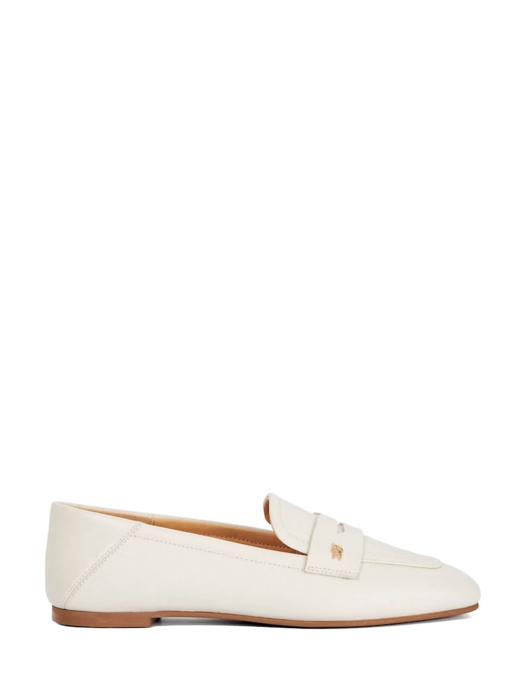 Dune London White Glances Loafers - Image 2 of 6 Dune London White Glances Loafers - Image 2 of 6