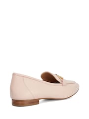 Dune London Natural Grained Loafers - Image 3 of 5