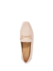 Dune London Natural Grained Loafers - Image 4 of 5
