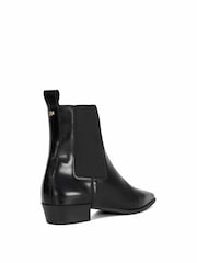 Dune London Black Parkas Ankle Boots - Image 3 of 5