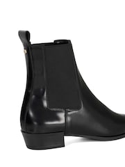 Dune London Black Parkas Ankle Boots - Image 4 of 5