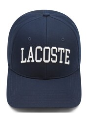 Lacoste Blue Core Wordmark Cap - Image 3 of 5